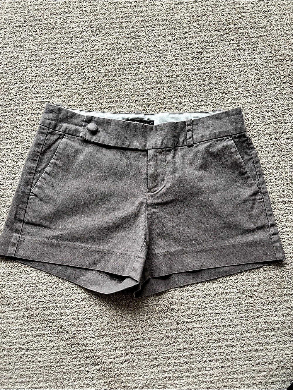 Banana Republic Gray Bermuda Shorts Petite